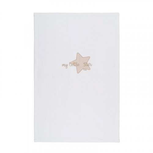 Nanán Coperta letto in pile "My little star" con ricamo beige Lightning offer