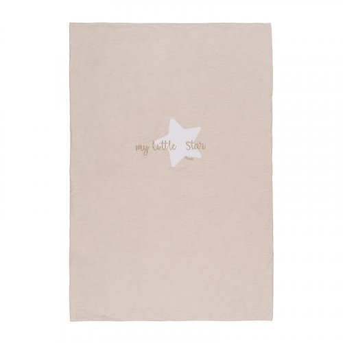 Nanán Coperta letto beige "My little star" in jersey Nuovi prodotti
