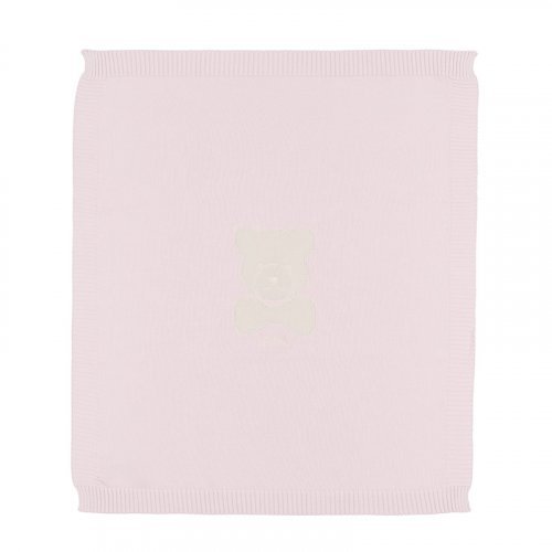 Nanán Coperta in filo rosa con orso Super Saving Price