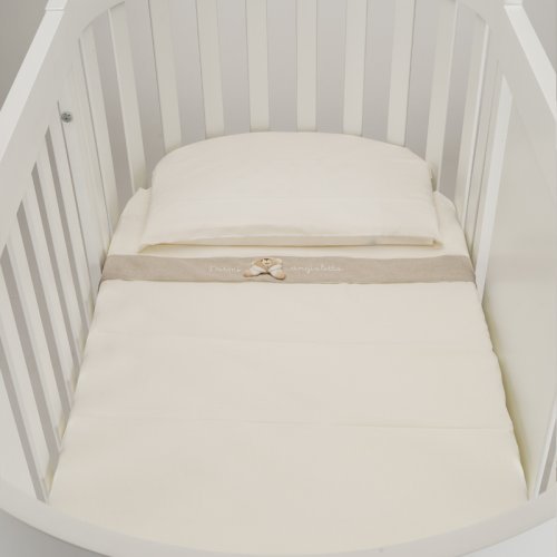 Nanán Lenzuola per Lettino Ovale Set 3pz Tato Fino al 65% di sconto