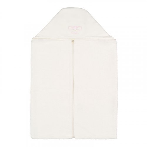 Nanán Accappatoio organico rosa Saldi Di Fabbrica