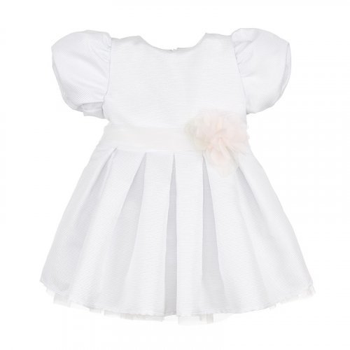 Nanán Abito con rosa bianco Offerte esclusive