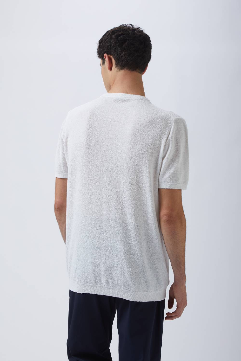 Kangra Cashmere Girocollo Mezza Manica In Spugnetta Sconto