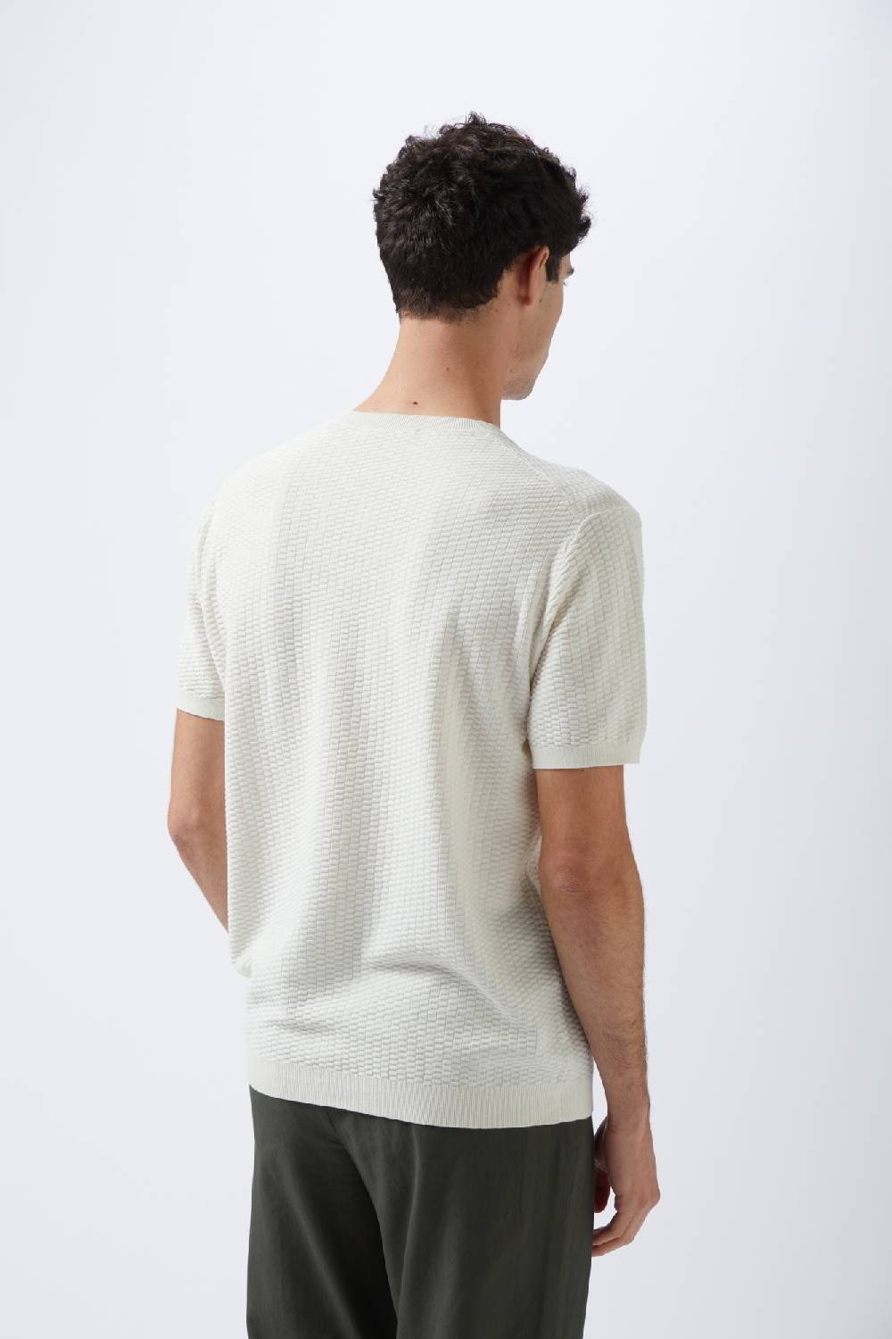 Kangra Cashmere Girocollo Mezza Manica Punto Nocciola Vendite Flash