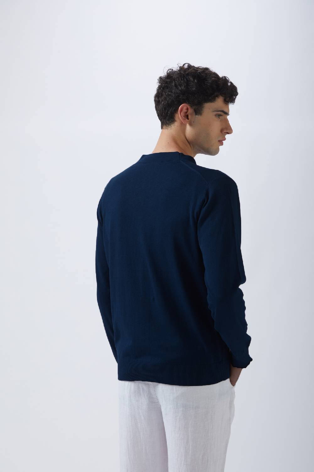Kangra Cashmere Cardigan Rasato In Cotone e Lino 2025