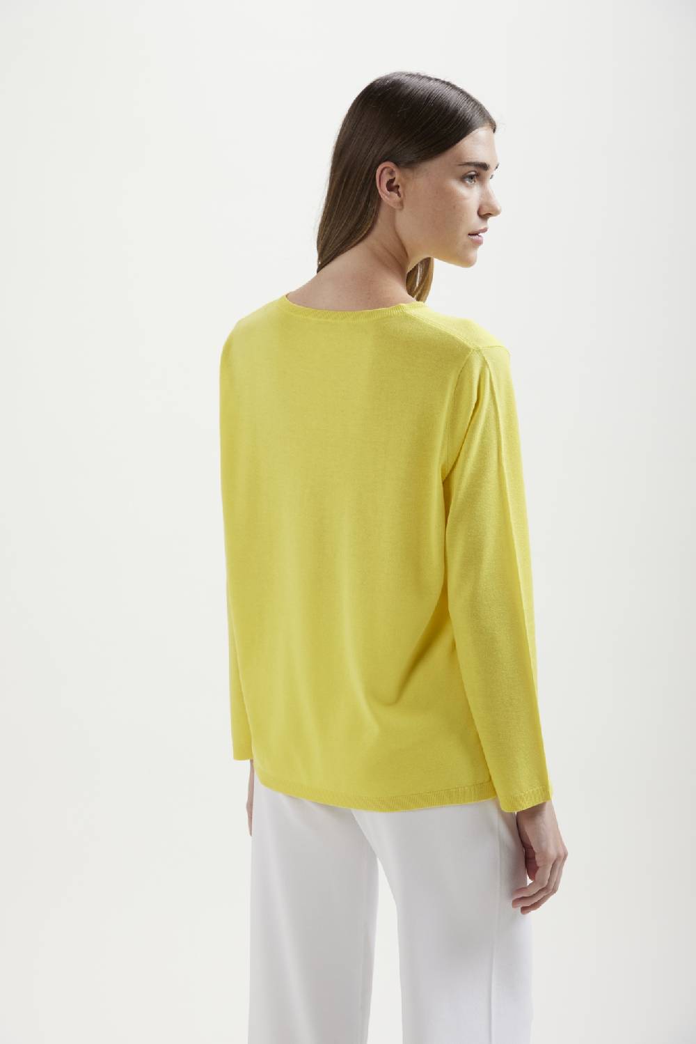 Kangra Cashmere Barchetta Rasata Con Spacchi In Seta e Cashmere 2025