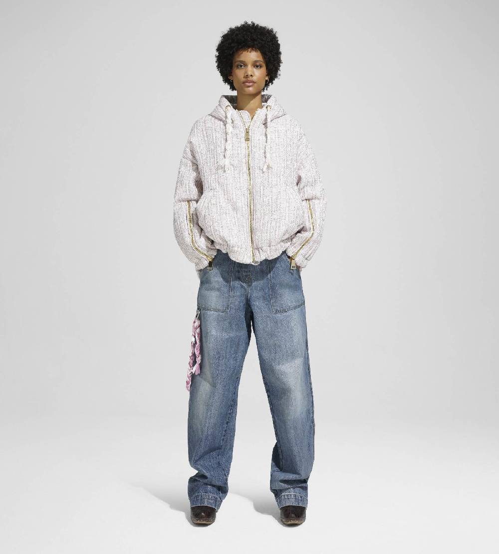 Khrisjoy KHRIS WINDBREAKER TWEED PAILLETTES TRAMÉ Presa