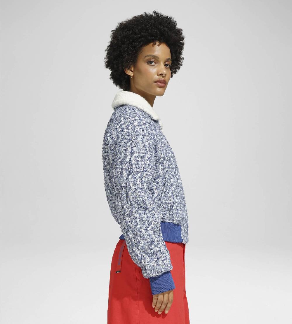 Khrisjoy JIM BOMBER TWEED DENIM Outlet