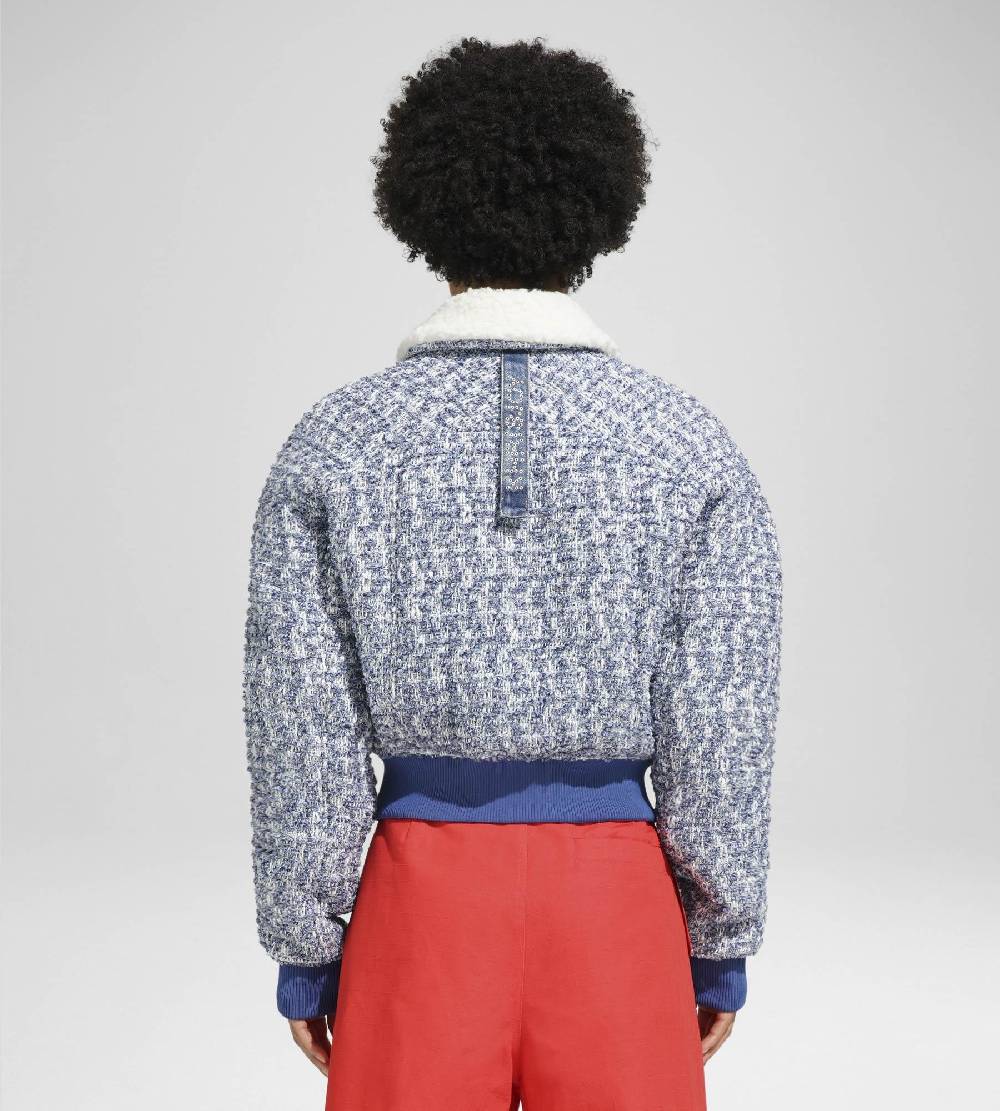 Khrisjoy JIM BOMBER TWEED DENIM Outlet