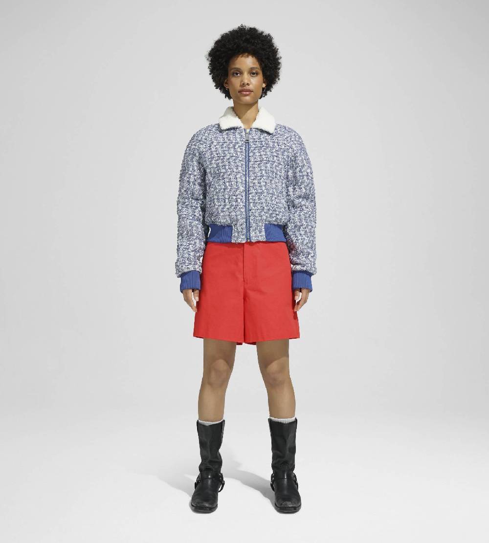 Khrisjoy JIM BOMBER TWEED DENIM Outlet