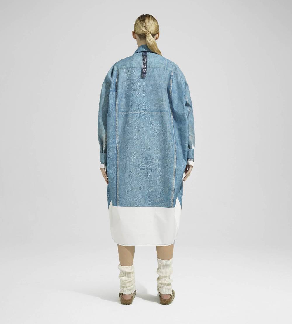 Khrisjoy DENIM RAINCOAT PRINT MEDIUM DENIM Offerte