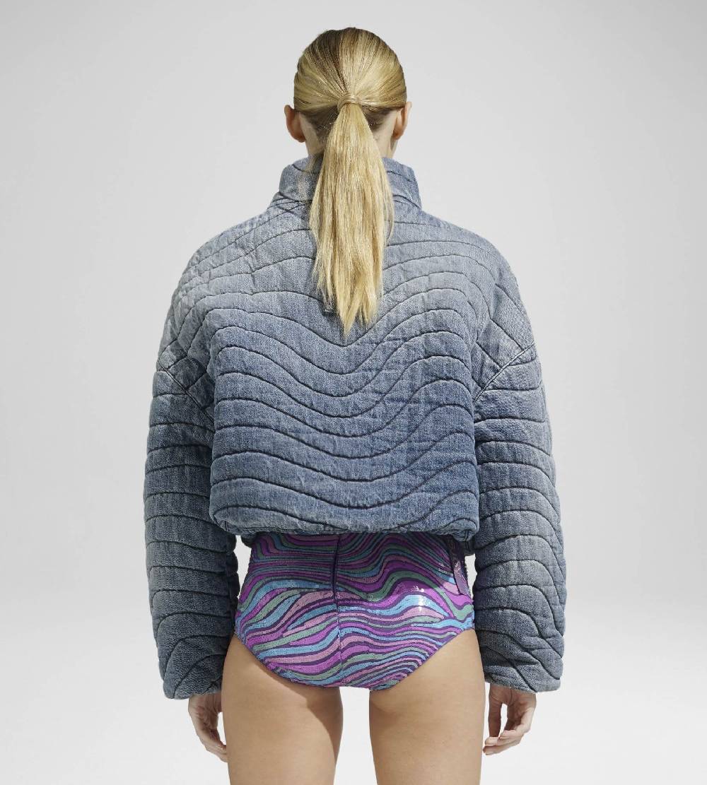 Khrisjoy WAVE JOY CROPPED DENIM MEDIUM DENIM I Più Venduti