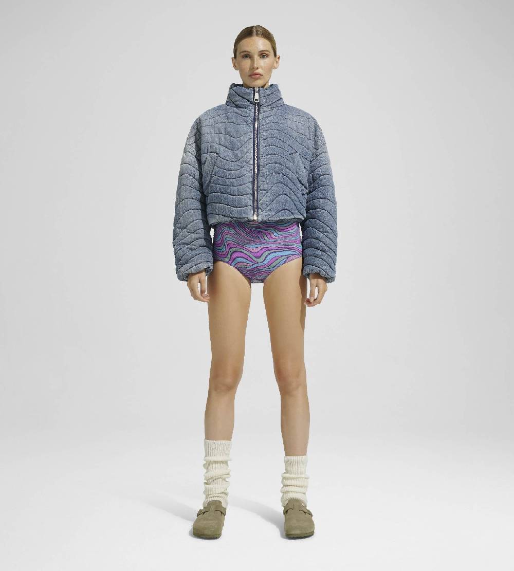 Khrisjoy WAVE JOY CROPPED DENIM MEDIUM DENIM I Più Venduti
