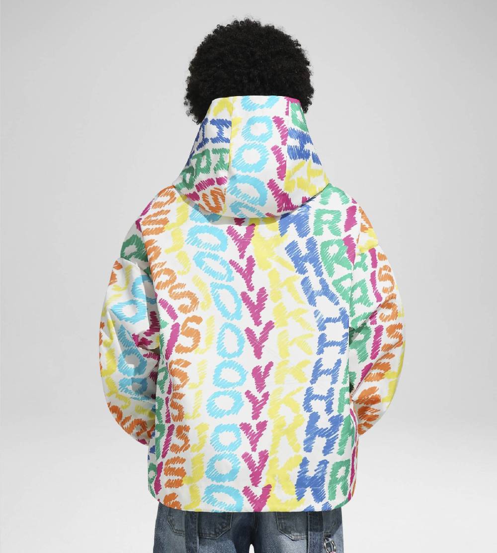 Khrisjoy KHRIS WINDBREAKER KHRISJOY ALLOVER MULTICOLOR Nuovo