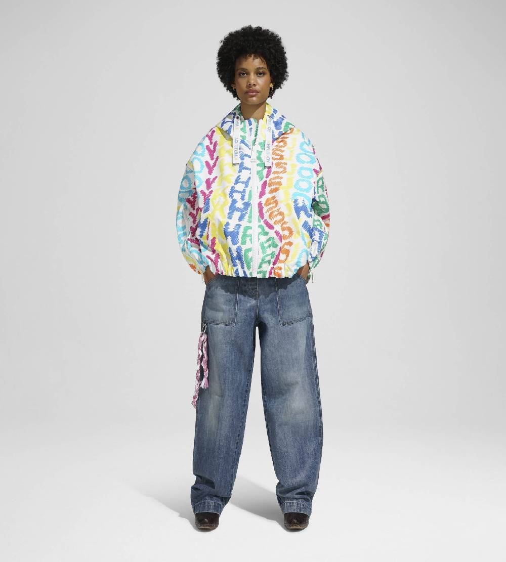 Khrisjoy KHRIS WINDBREAKER KHRISJOY ALLOVER MULTICOLOR Nuovo