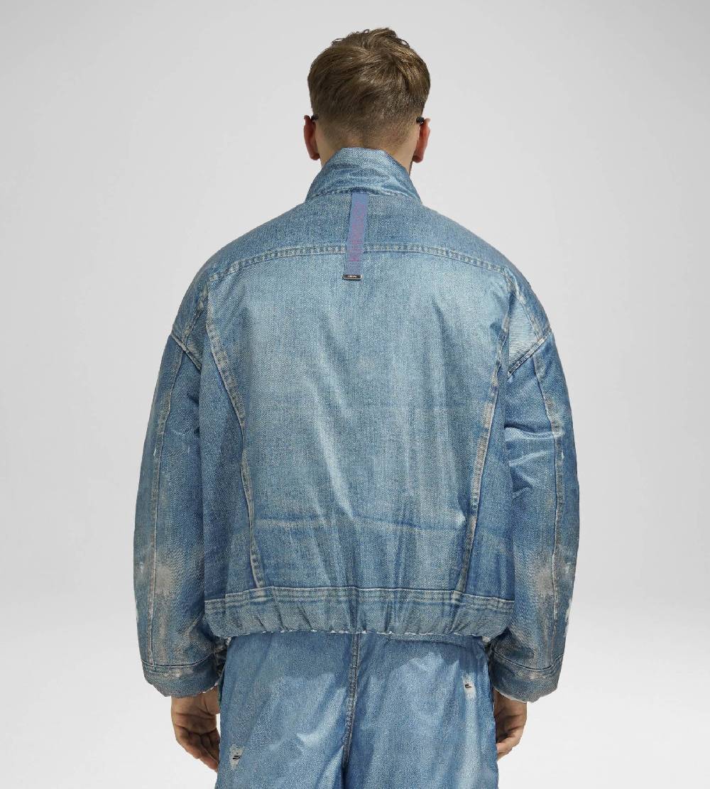 Khrisjoy DENIM PRINT JOY MEDIUM DENIM Vendita
