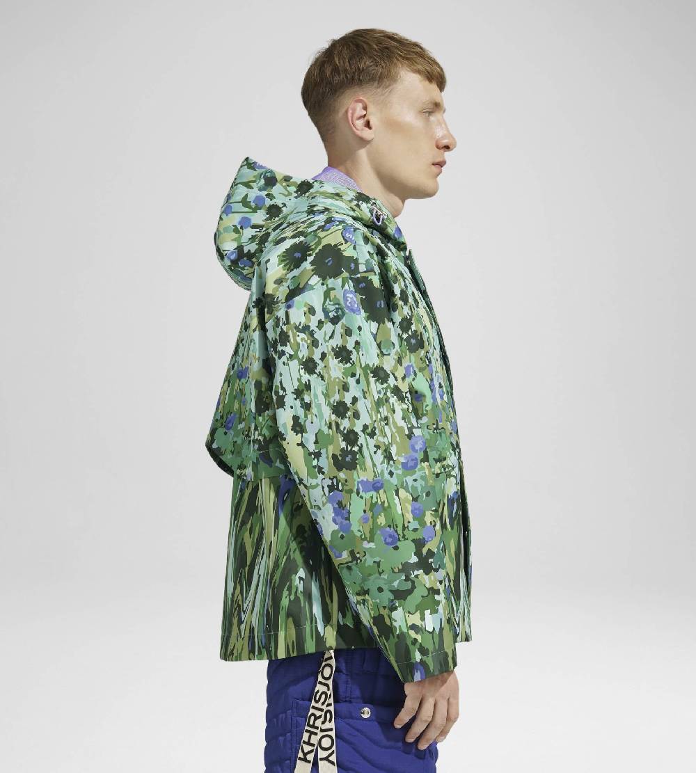 Khrisjoy FLOWERS WINDBREAKER WAVE JADE Qualità Garantita