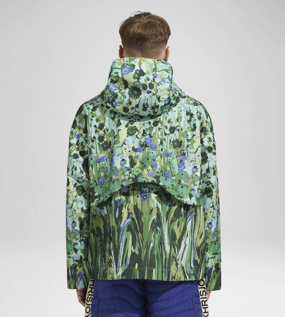 Khrisjoy FLOWERS WINDBREAKER WAVE JADE Qualità Garantita
