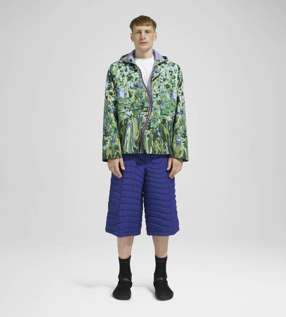 Khrisjoy FLOWERS WINDBREAKER WAVE JADE Qualità Garantita
