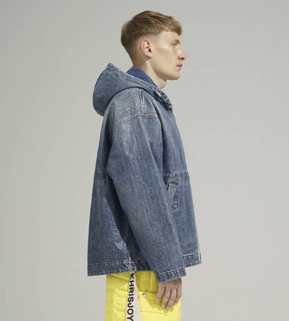 Khrisjoy WINDBREAKER DENIM MEDIUM DENIM Promozione Limitata