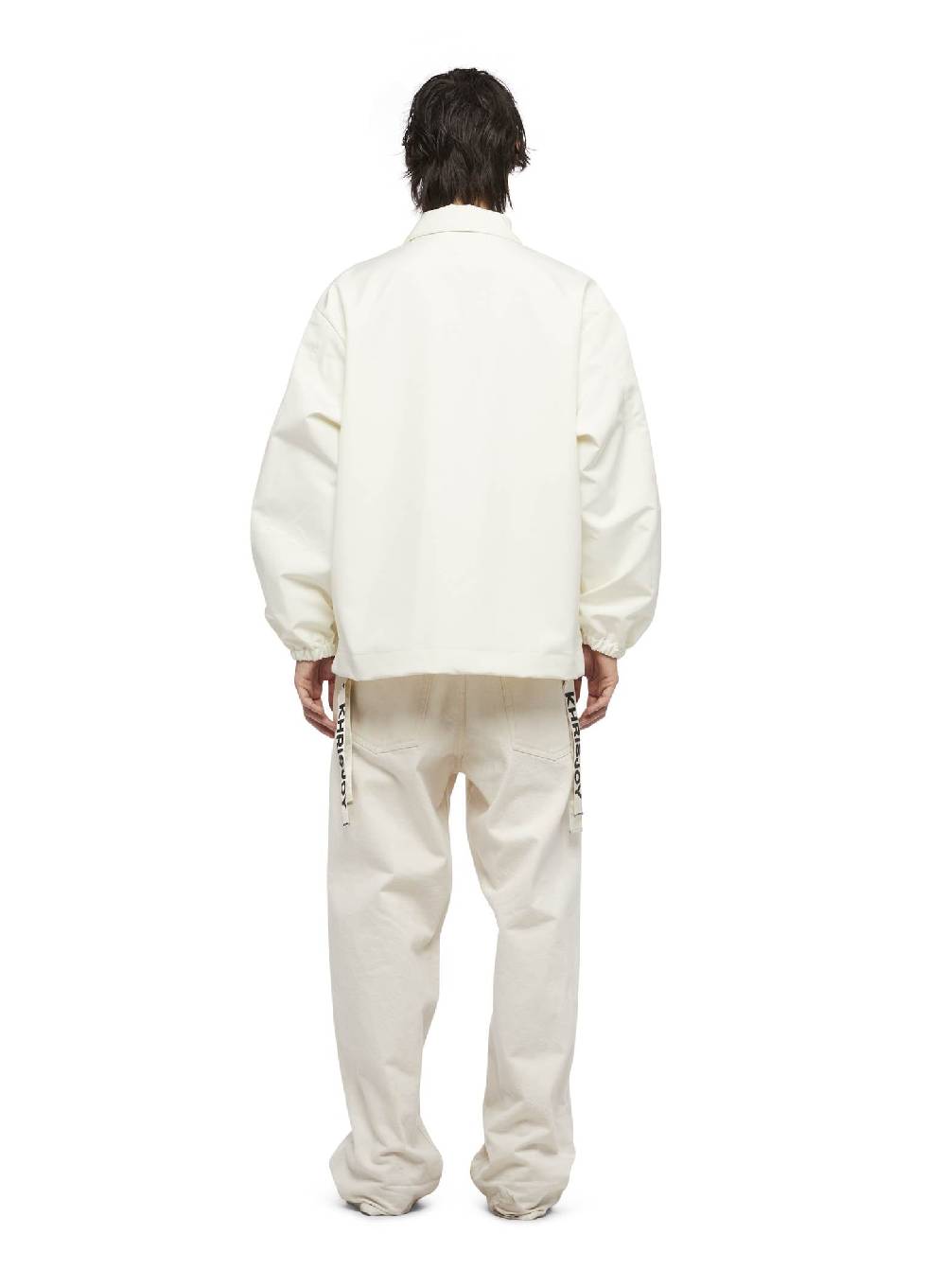 Khrisjoy COACH JACKET OFF WHITE Offerta