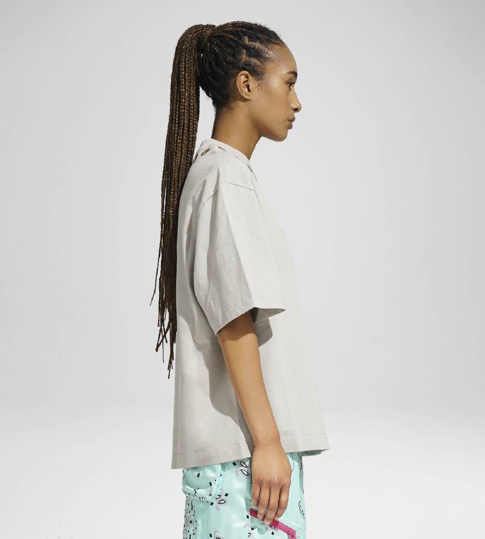 Khrisjoy EYELETS TEE DESERT 2025
