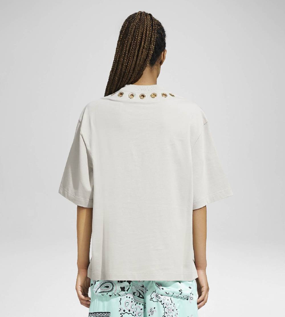 Khrisjoy EYELETS TEE DESERT 2025