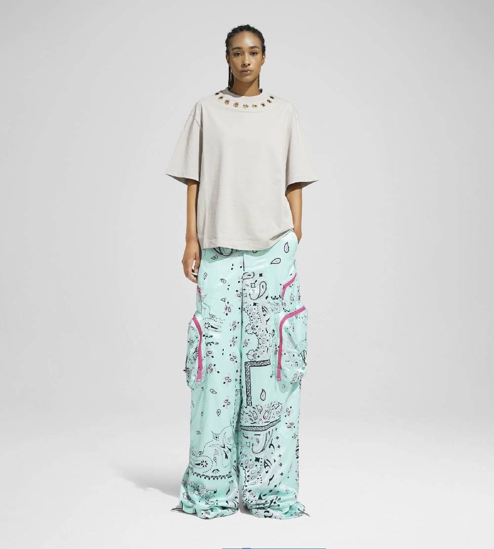 Khrisjoy EYELETS TEE DESERT 2025
