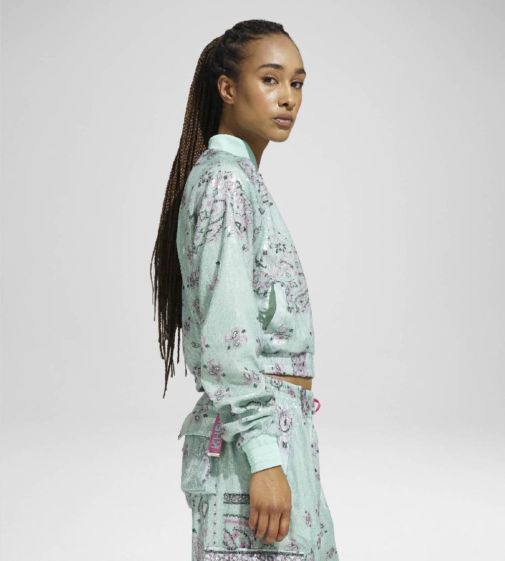 Khrisjoy TRACK JACKET PAILLETTES BANDANA AFTER EIGHT 2025