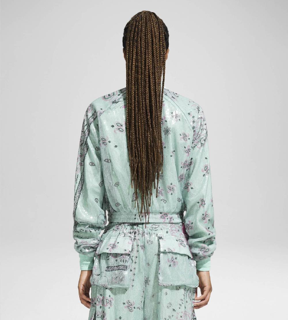 Khrisjoy TRACK JACKET PAILLETTES BANDANA AFTER EIGHT 2025
