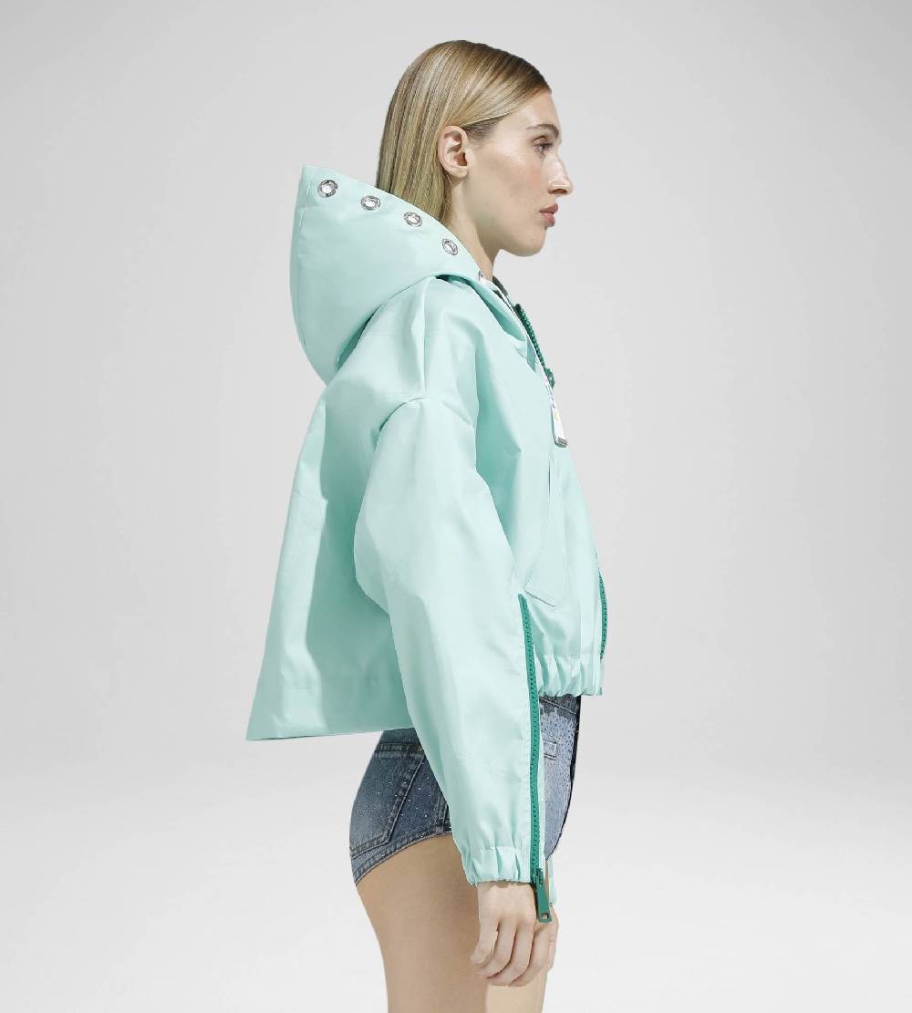 Khrisjoy NEW KHRIS CROP WINDBREAKER AFTER EIGHT Convenienza