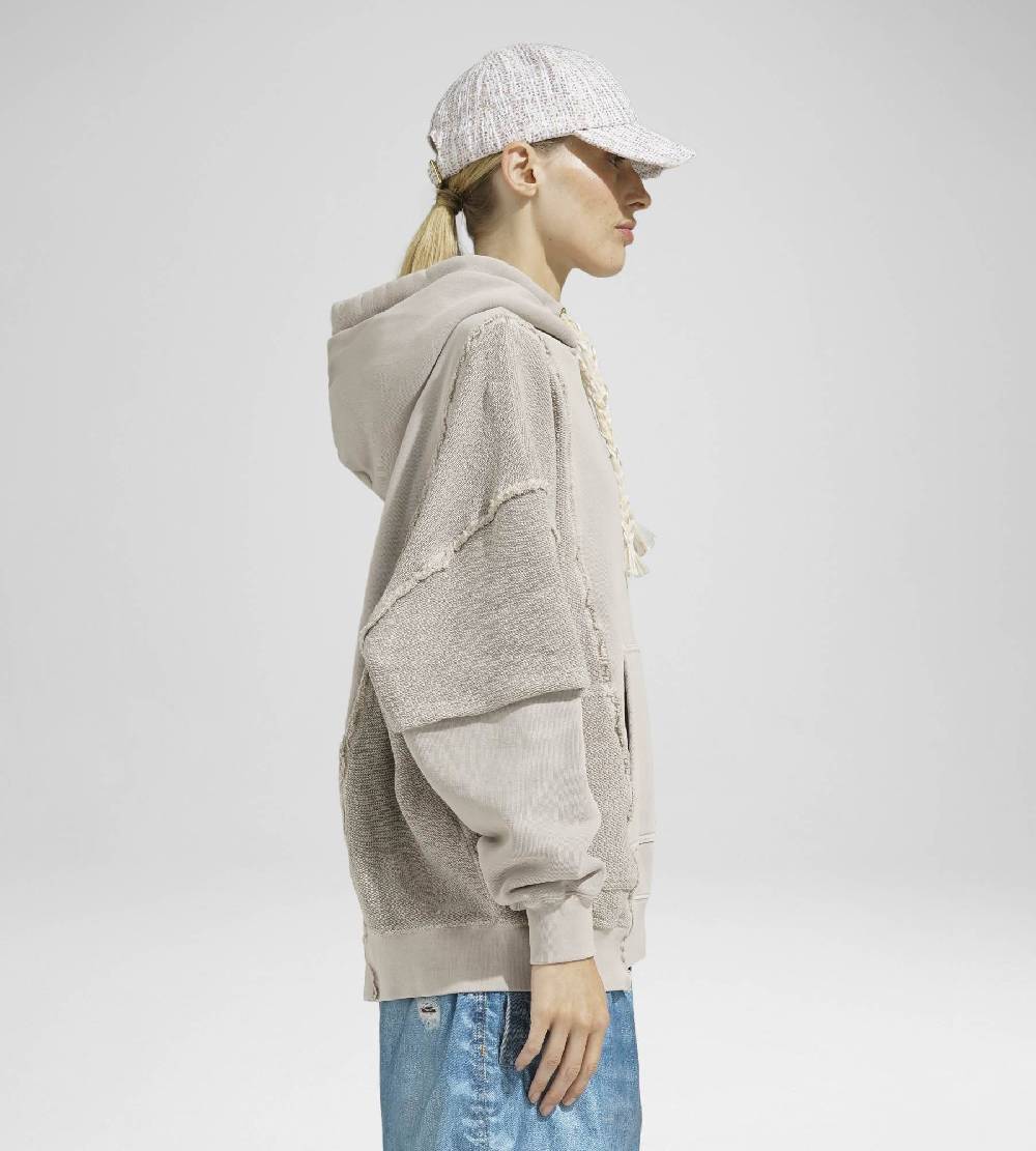 Khrisjoy HOODIE DOUBLE POCKETS DESERT Vendita Calda