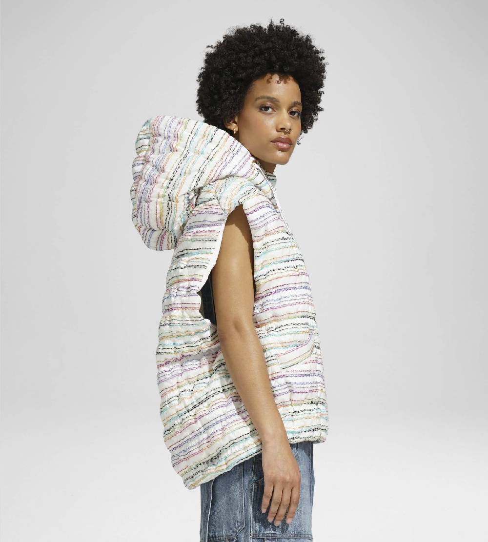 Khrisjoy VEST WAVE EMBROIDERY RAINBOW Nuovo