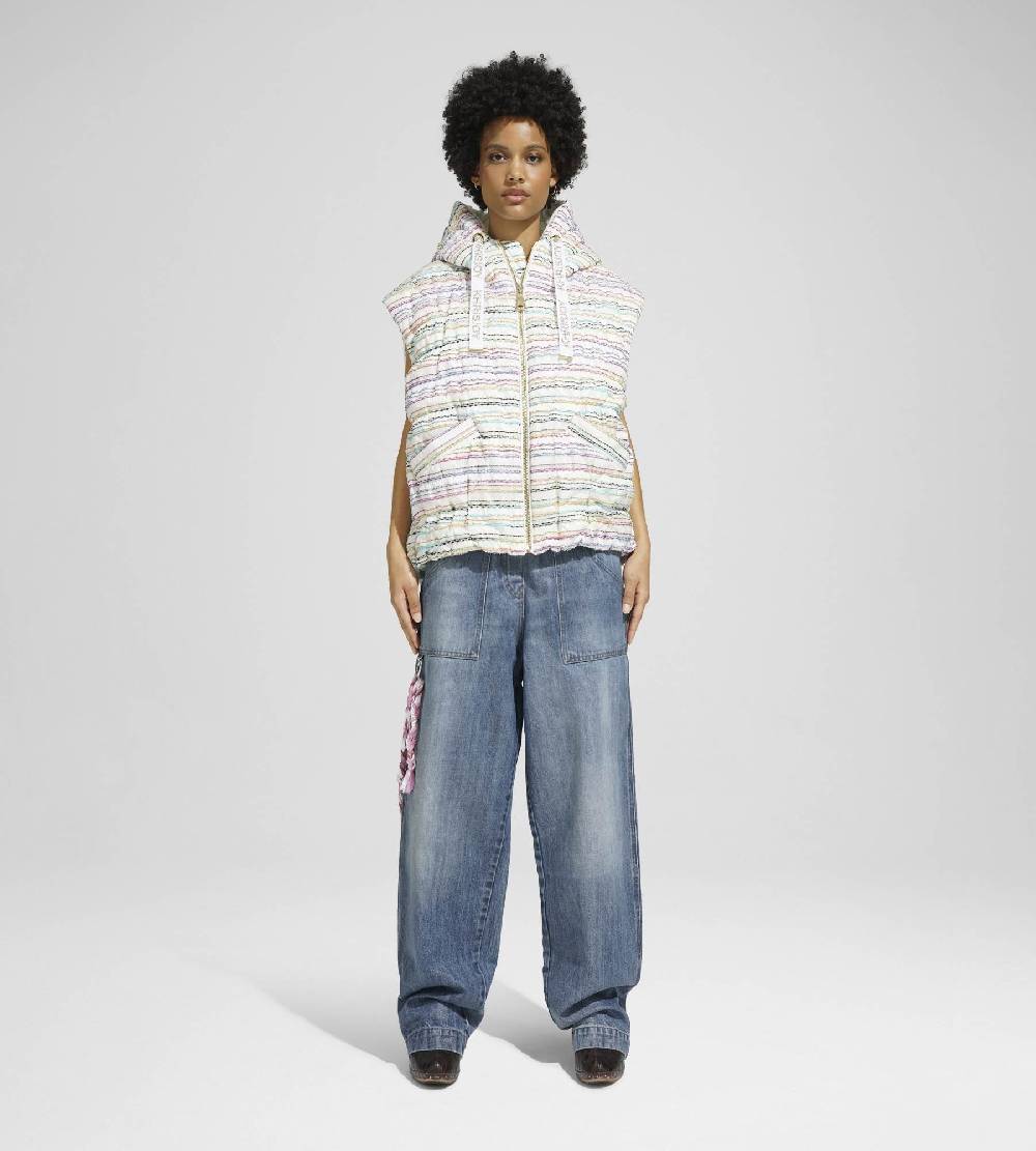 Khrisjoy VEST WAVE EMBROIDERY RAINBOW Nuovo