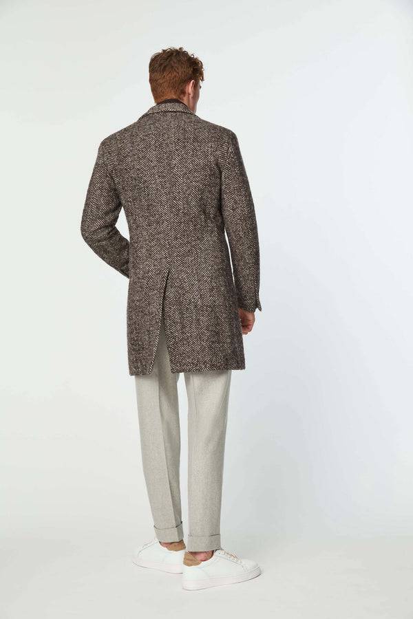 L.B.M. 1911 Cappotto monopetto marrone Cappotto monopetto marrone Prezzo Ridotto