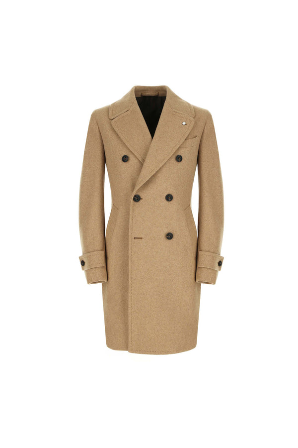 L.B.M. 1911 Cappotto Chesterfield in jersey beige Cappotto Chesterfield in jersey beige Presa