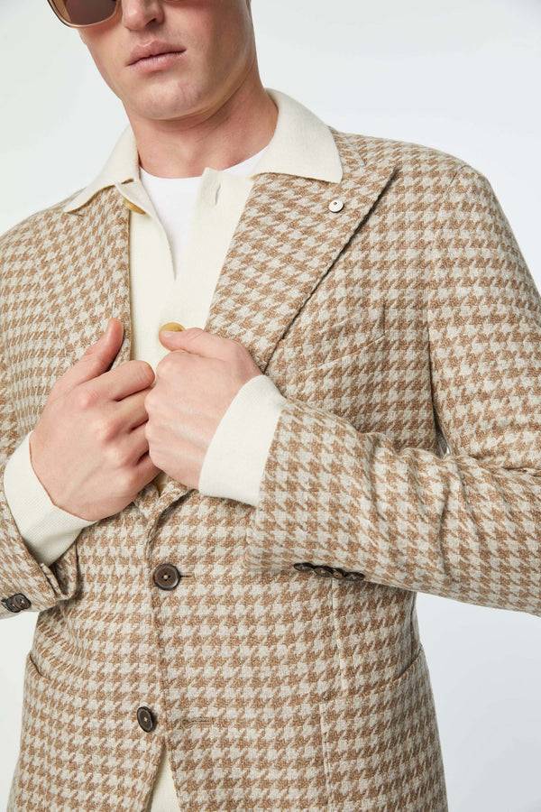 L.B.M. 1911 Giacca STEVE non trattata beige Giacca STEVE non trattata beige Sconto