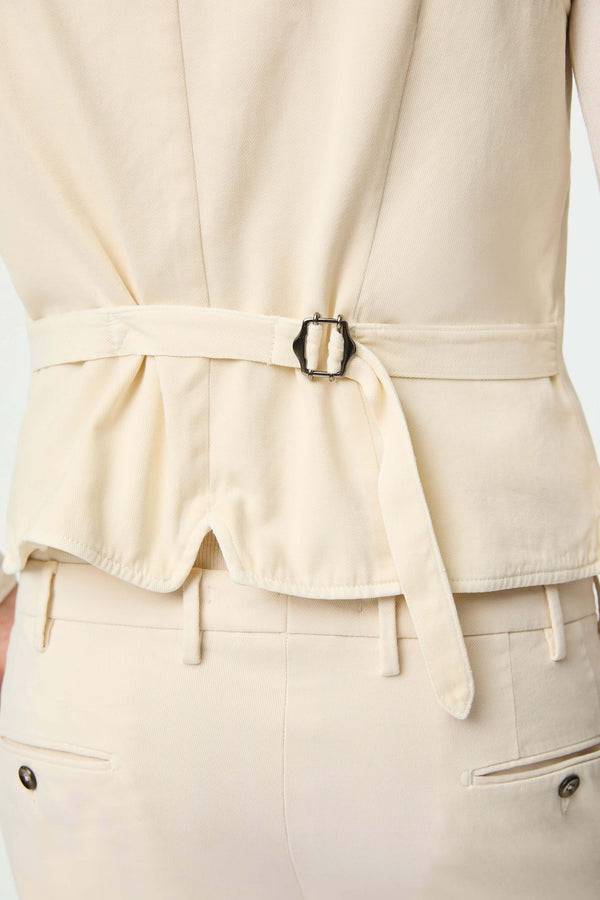 L.B.M. 1911 Gilet OSCAR tinto capo bianco latte Gilet OSCAR tinto capo bianco latte Offerte