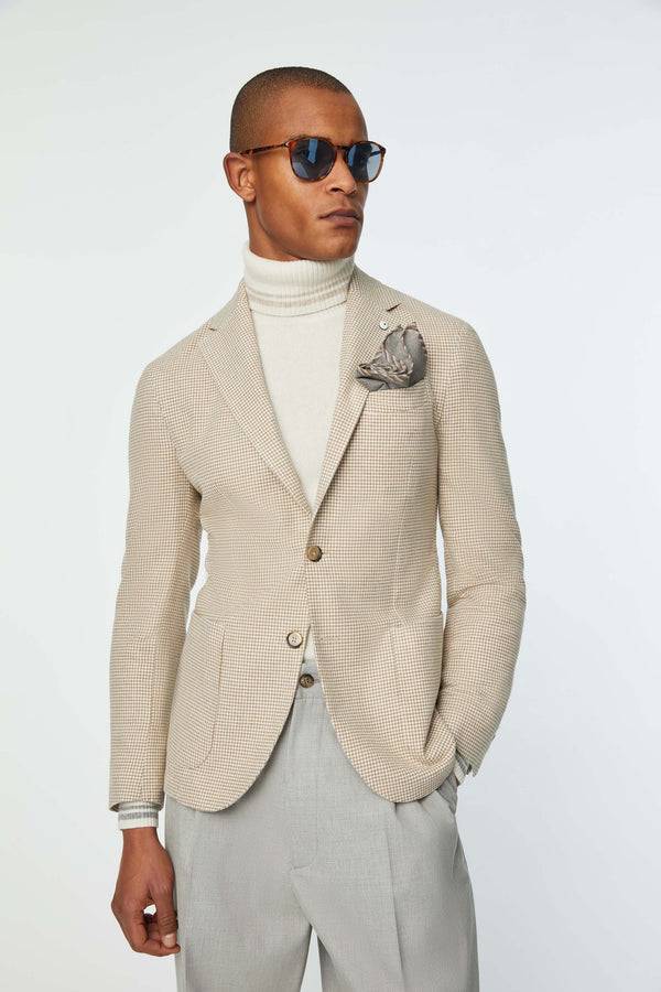 L.B.M. 1911 Giacca JACK slim washed beige Giacca JACK slim washed beige