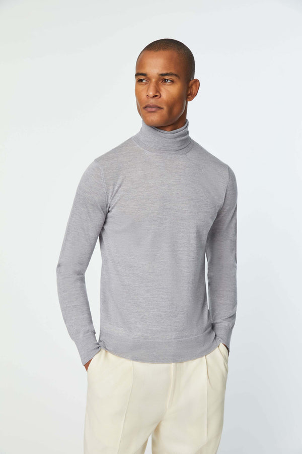 L.B.M. 1911 Maglia dolcevita grigio ghiaccio Maglia dolcevita grigio ghiaccio