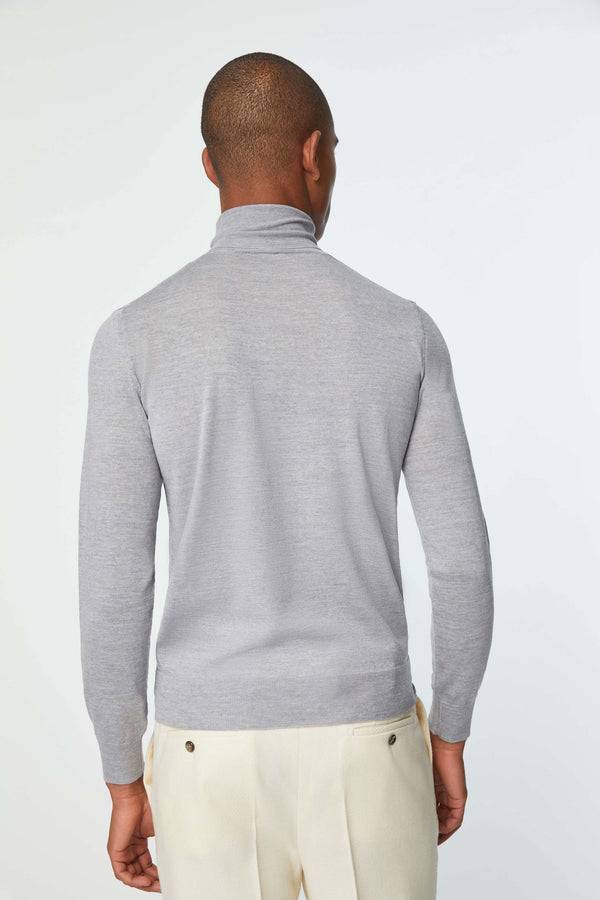 L.B.M. 1911 Maglia dolcevita grigio ghiaccio Maglia dolcevita grigio ghiaccio Vendita Economica