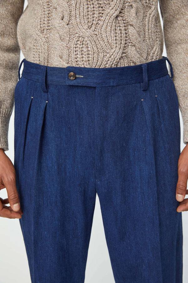 L.B.M. 1911 Pantalone Jaco Sartorial Indigo blu denim Pantalone Jaco Sartorial Indigo blu denim Nuovo