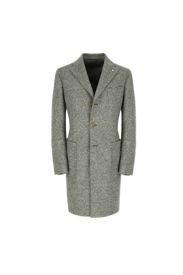 L.B.M. 1911 Cappotto London in jersey verde pastello Cappotto London in jersey verde pastello Pezzi Unici