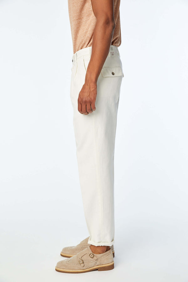 L.B.M. 1911 Pantalone CHARLIE tinto capo bianco Pantalone CHARLIE tinto capo bianco Shopping Online