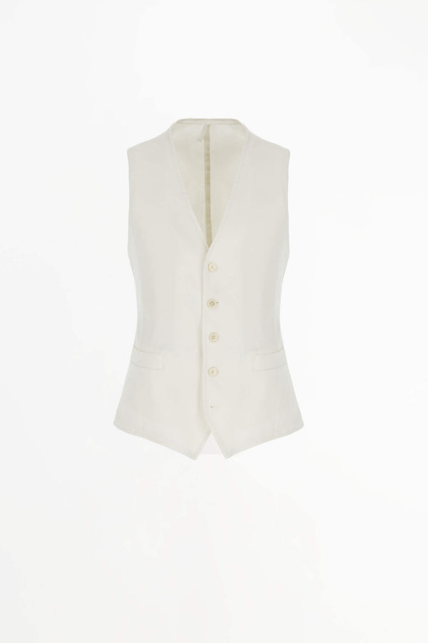 L.B.M. 1911 Gilet MIKE tinto capo bianco Gilet MIKE tinto capo bianco Convenienza
