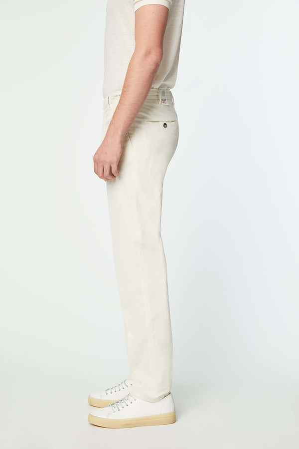 L.B.M. 1911 Pantalone ELTON tinto capo bianco avorio Pantalone ELTON tinto capo bianco avorio Online