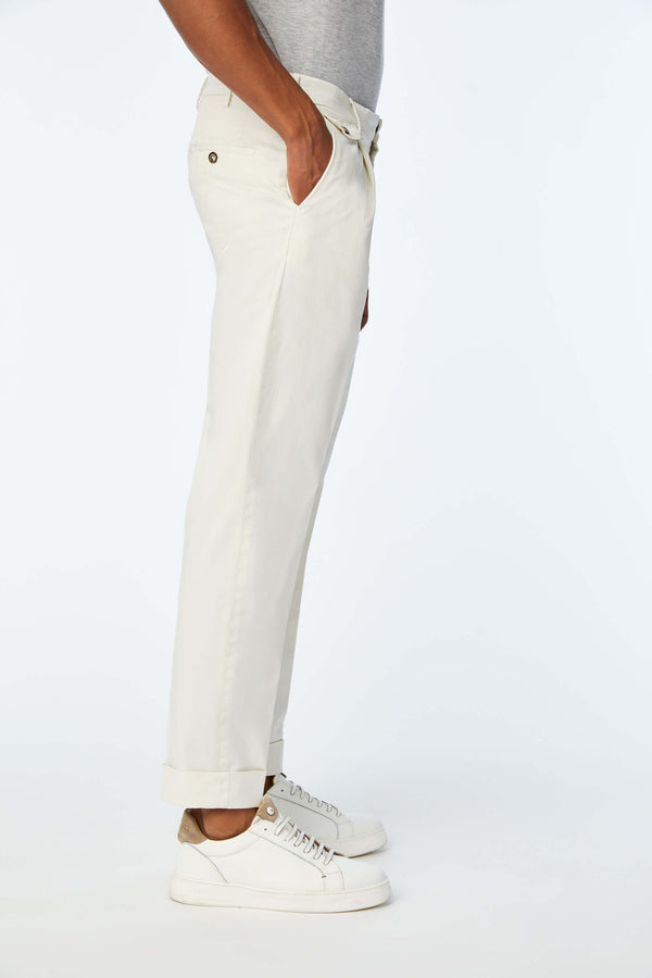 L.B.M. 1911 Pantalone MILES tinto capo bianco Pantalone MILES tinto capo bianco Vendita Calda