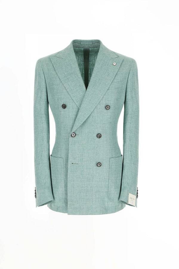 L.B.M. 1911 Giacca TOM doppiopetto slim verde Giacca TOM doppiopetto slim verde Saldi Di Fabbrica