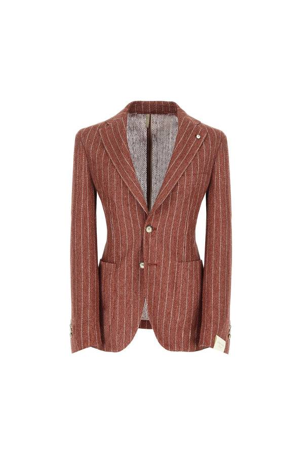 L.B.M. 1911 Giacca EDDY terra di siena washed Giacca EDDY terra di siena washed In Linea