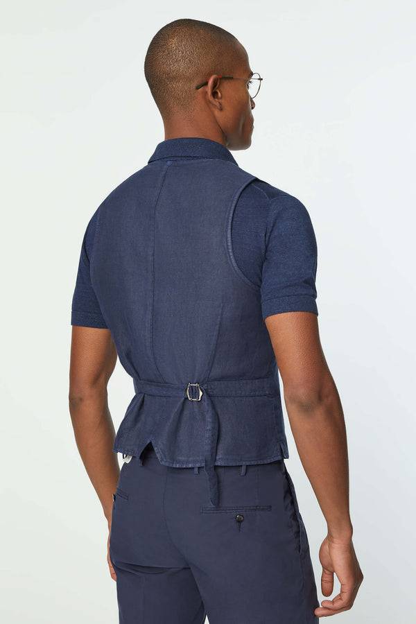 L.B.M. 1911 Gilet OSCAR tinto capo blu Gilet OSCAR tinto capo blu Vendita